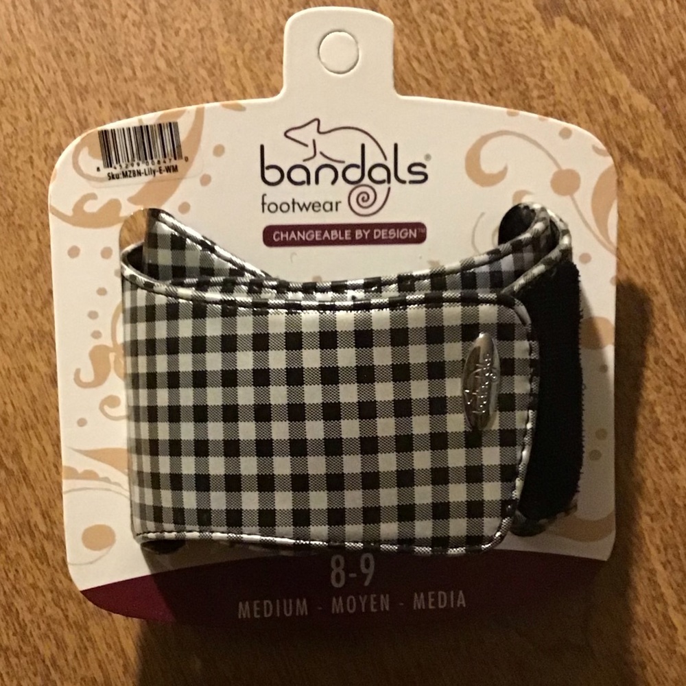 Bandals interchangeable shoe bands!